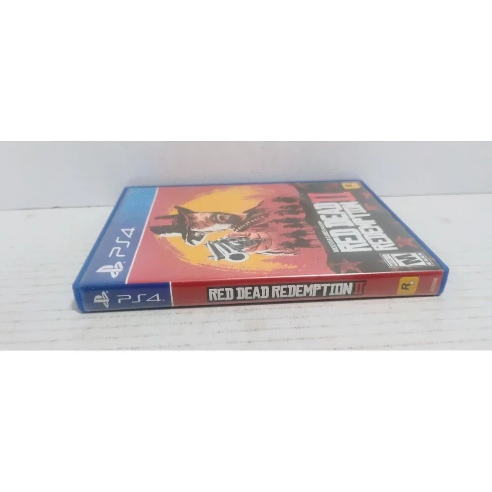 SONY PLAYSTATION 4 PS4 RED DEAD REDEMPTION II COMPLETE IN BOX CIB W MAP